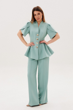 Брюки, жакет Ambera Style 2156-1 мята - фото 1