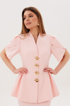 Жакет, юбка Ambera Style 2157 пудра - фото 4