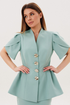 Жакет, юбка Ambera Style 2157-1 мята - фото 2