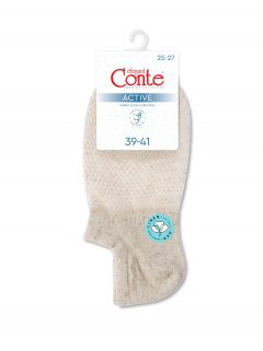 Носки CONTE ACTIVE бежевый 24С-24СП 251 - фото 2