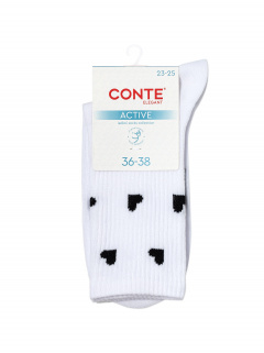 Носки CONTE ACTIVE белый 20С-20СП 708 - фото 1