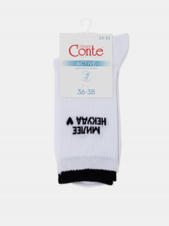 Носки CONTE ACTIVE белый 22С-29СП 621 - фото 1