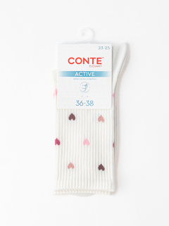 Носки CONTE ACTIVE молочный 20С-20СП 966 - фото 3