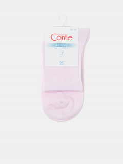 Носки CONTE ACTIVE светло-розовый 24С-11СП 599 - фото 1