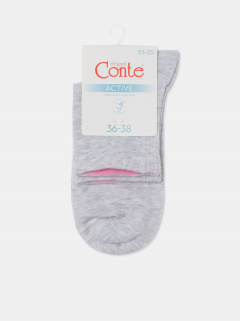 Носки CONTE ACTIVE светло-серый 24С-11СП 599 - фото 1