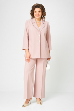 Брюки, жакет Vilena 1094 крем - фото 1