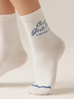 Носки CONTE CLASSIC молочный 7С-22СП 685 - фото 2