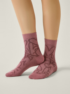 Носки CONTE CLASSIC пепельно-розовый 15С-15СП 687 - фото 1