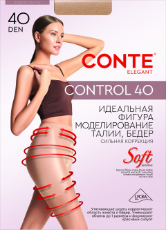 Колготки CONTE CONTROL 40 bronze 8С-76СП - фото 1