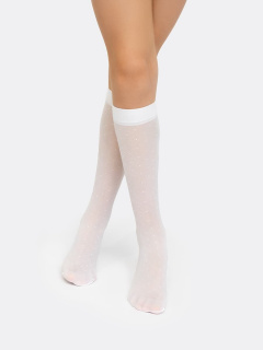 Гольфы Mark Formelle 447PA-1623/B4-20447PA белый_000Н_Крашение_полиамид.изделий_(носки) - фото 2