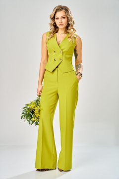 Брюки, жилет ARTELLA А-1007 лайм - фото 1