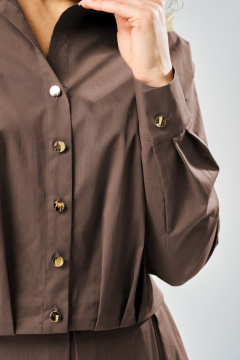 Блуза, юбка ARTELLA А-1010 молочный шоколад - фото 5