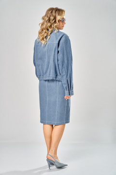 Куртка, юбка ARTELLA А-1049 голубой - фото 3