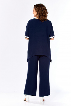 Брюки, топ Grace for you 274 синий - фото 3