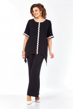 Брюки, топ Grace for you 274 черный - фото 1