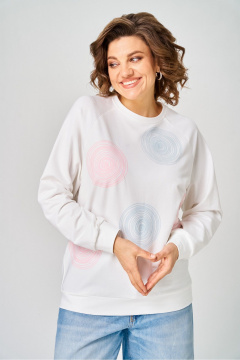 Джемпер Rumoda 2286 молочный - фото 3