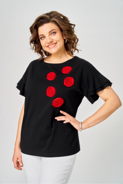 Джемпер Rumoda 2287 черный - фото 5