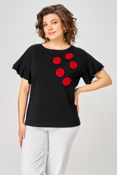 Джемпер Rumoda 2287 черный - фото 3