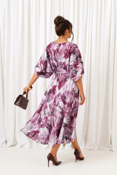 Платье Beautiful&Free 6410 бордовый - фото 5