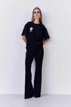 Брюки FLAIM 2087 черный - фото 3