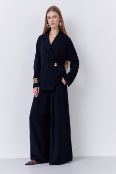 Брюки, жакет FLAIM 2089 черный - фото 1