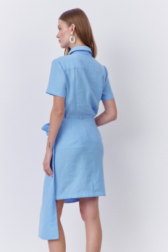 Блуза FLAIM 2095 голубой - фото 4