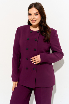 Брюки, жакет IVA 1850 винный - фото 4