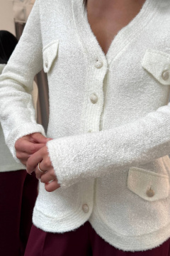 Жакет Belange 3492 молочный - фото 3