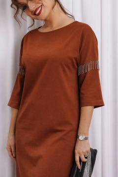 Платье Anastasia 1310.2 табачный - фото 3