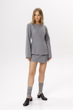 Шорты PiRS 6554 серый - фото 1