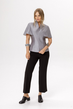 Блуза PiRS 6583 серый - фото 5
