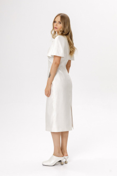 Платье PiRS 6590 молочный - фото 4