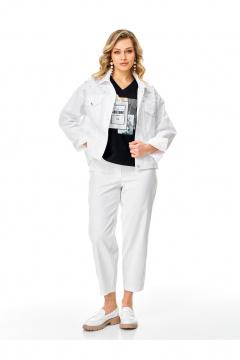 Жакет Condra 15113 белый - фото 4