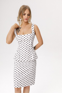 Блуза, кейп PiRS 6609 черный - фото 4