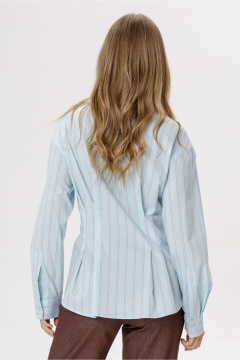 Брюки, рубашка PiRS 6610 голубой+белый - фото 4