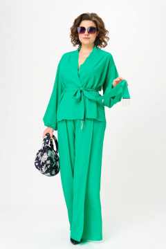 Блуза, брюки Anastasia 1063.1 нефрит - фото 3