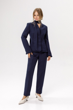 Брюки, жакет PiRS 6614 темно-синий - фото 2