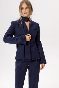 Жакет PiRS 6615 темно-синий - фото 5