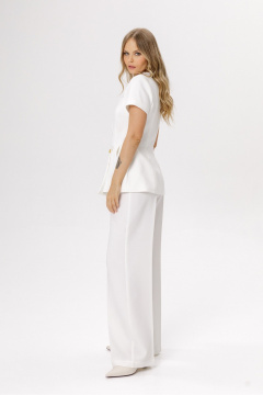 Блуза, брюки PiRS 6635 белый - фото 5