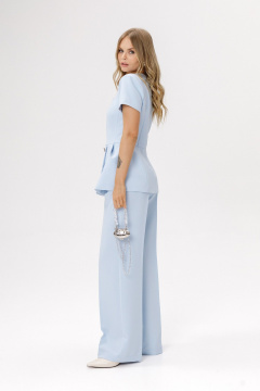 Блуза PiRS 6636 светло-голубой - фото 5