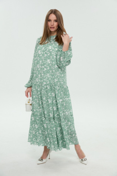 Платье NikVa 1025-2 мята - фото 3