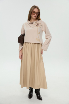 Платье NikVa 924-13 капучино - фото 2