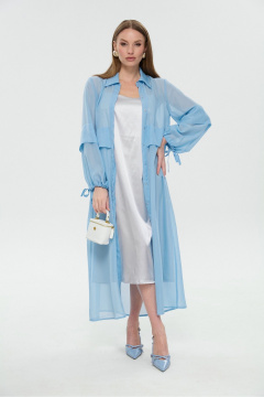 Кардиган NikVa 944-10 голубой - фото 4