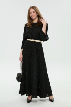 Платье NikVa 963-2 чёрный - фото 2