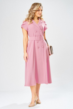 Платье Твой имидж 2367 нежно-розовый - фото 2