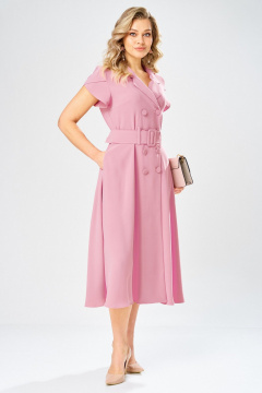 Платье Твой имидж 2367 нежно-розовый - фото 3
