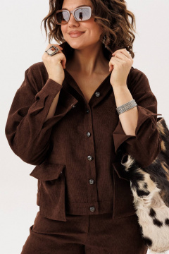 Жакет Anelli 1528.2 макадамия - фото 3