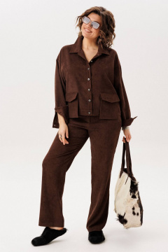 Брюки Anelli 1815 макадамия - фото 4