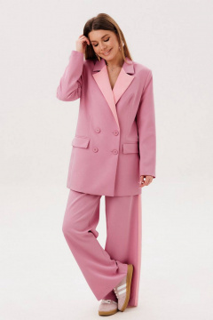 Брюки, жакет Ambera Style 2153 пудра - фото 2