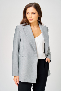 Жакет LeNata 12546 серый - фото 2
